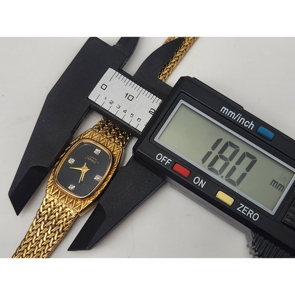 Vintage Xavier Ladies Watch 18mm Gold Tone 7\'\' - New Battery main image 7
